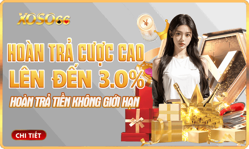 XOSO66 KHUYẾN MÃI HOÀN TRẢ CƯỢC